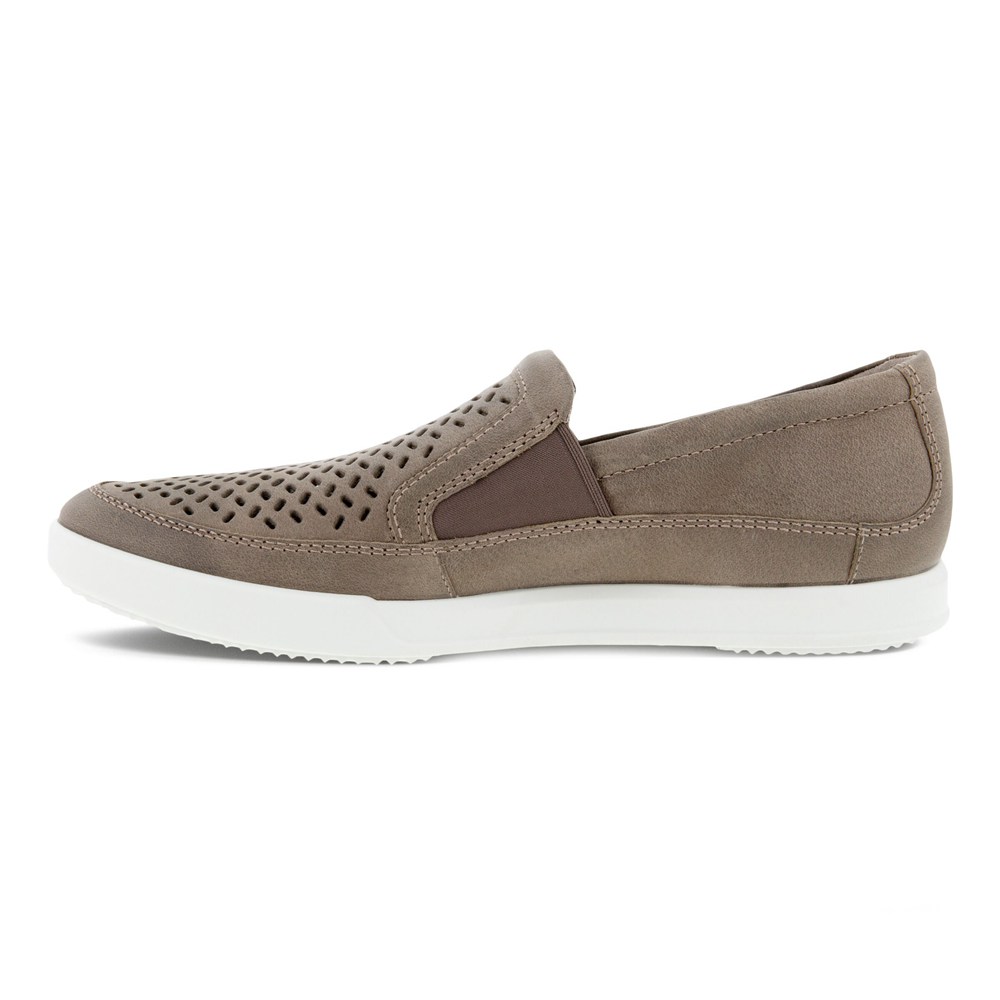 Slip On Hombre - ECCO Cathum - Grises - HUB806174